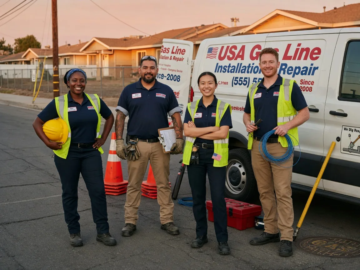 Gas Line Installation company in Oakwood, OK